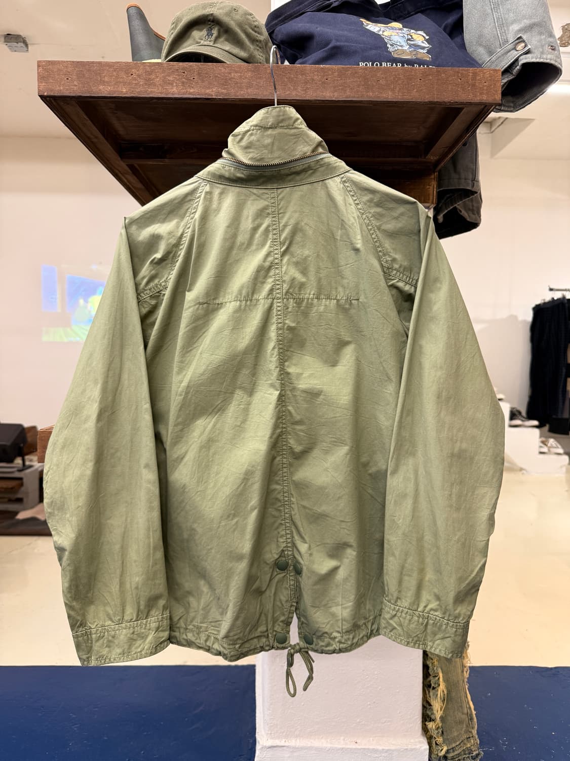 BnY 뷰티 앤 유쓰 카키 자켓 상품이미지4