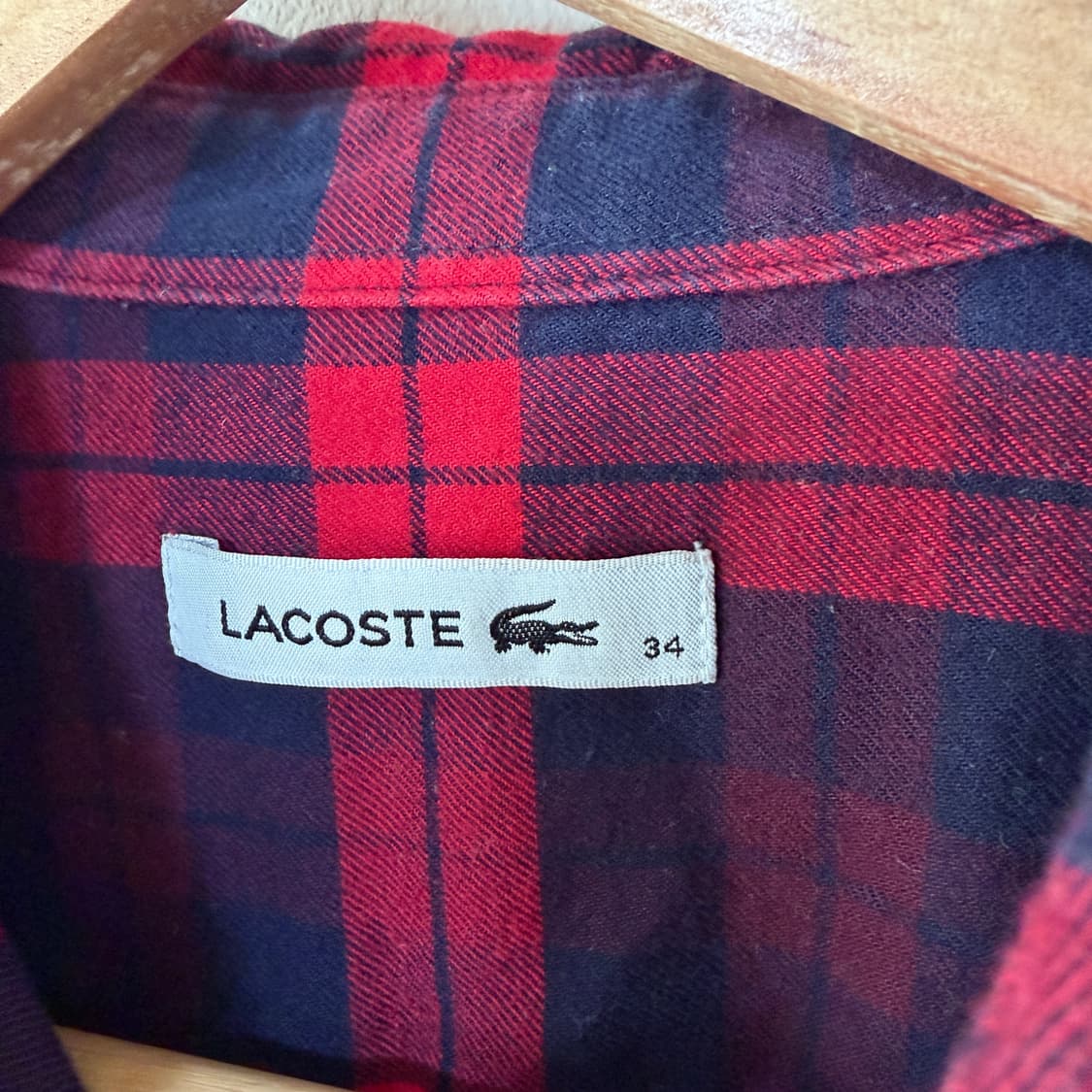 [34] 라코스테 타탄체크 플란넬셔츠 상품이미지6