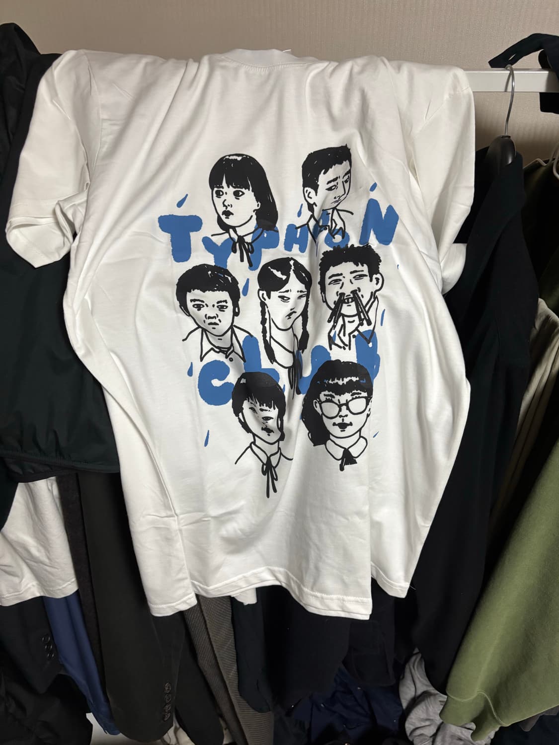 태풍클럽 티셔츠 상품이미지3
