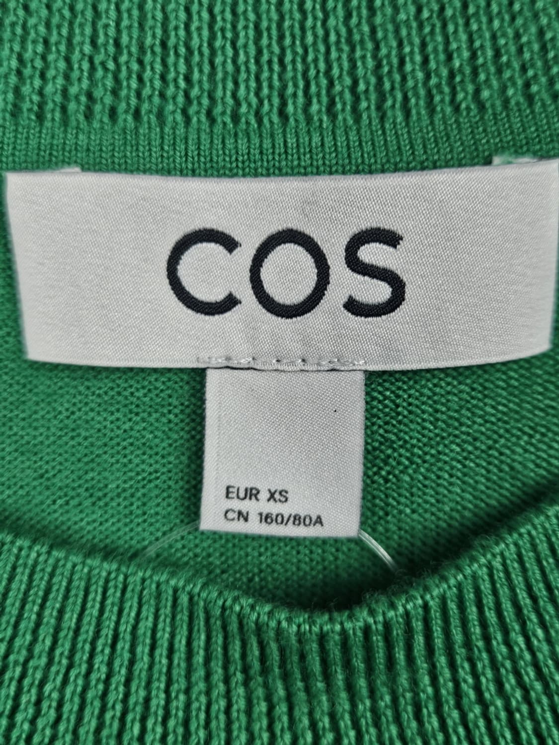 COS 그린 코튼 스웨터 니트 맨투맨 ( XS ) / 10271 상품이미지7
