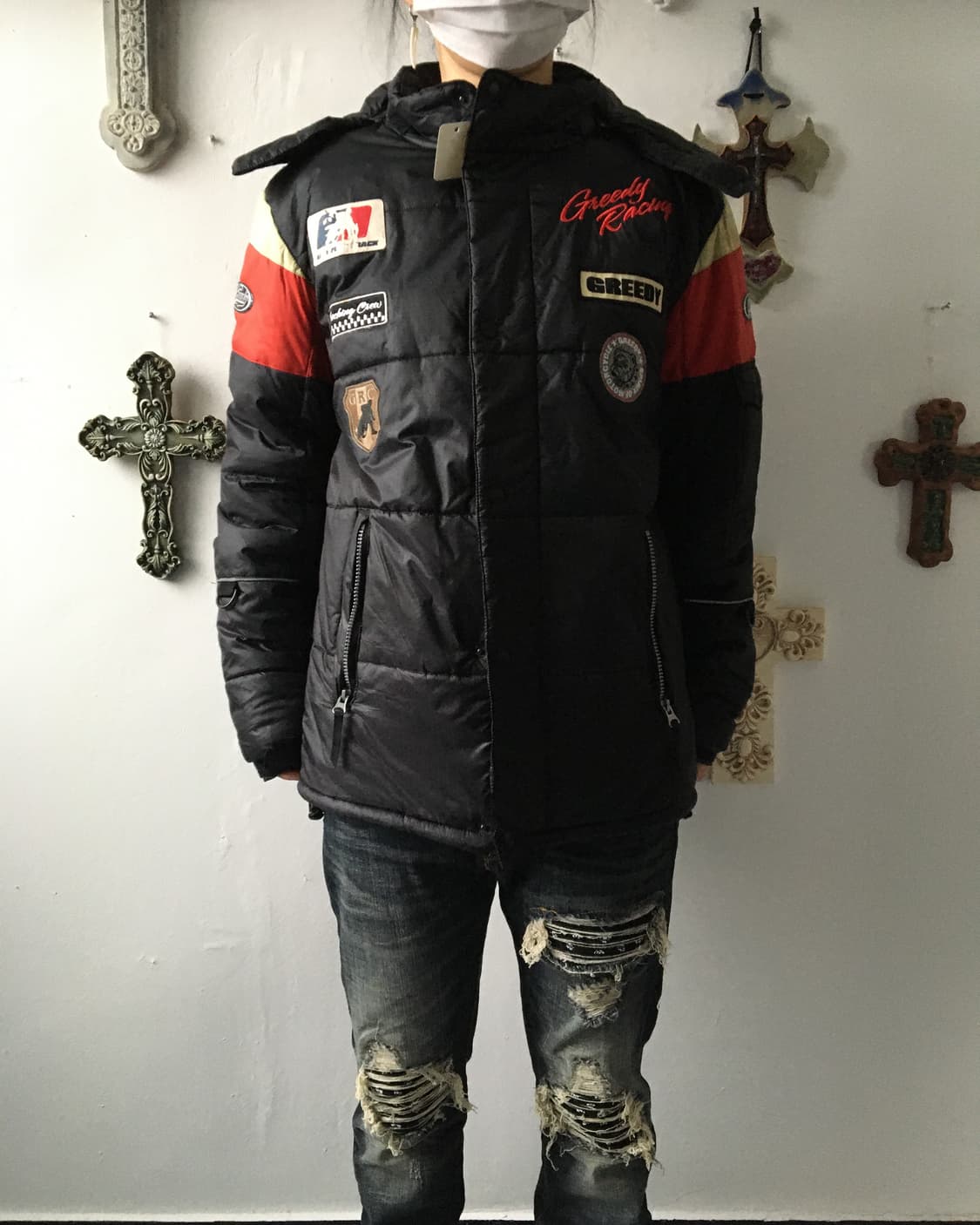 Racing mood hood jumper 상품이미지1