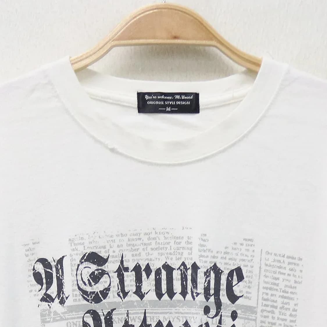 M.BOARD Y2K 레터링 긴팔 티셔츠 63214 상품이미지5