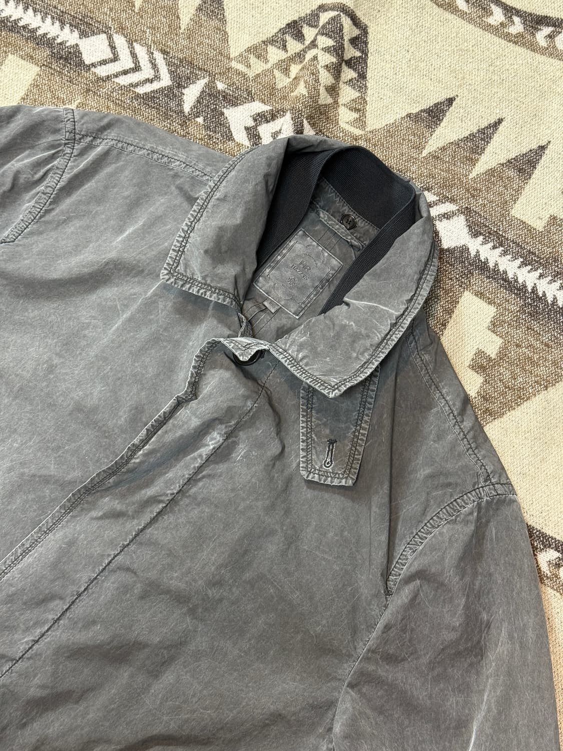 헤지스 피그먼트 다잉 맥코트(바스락 재질) 상품이미지3