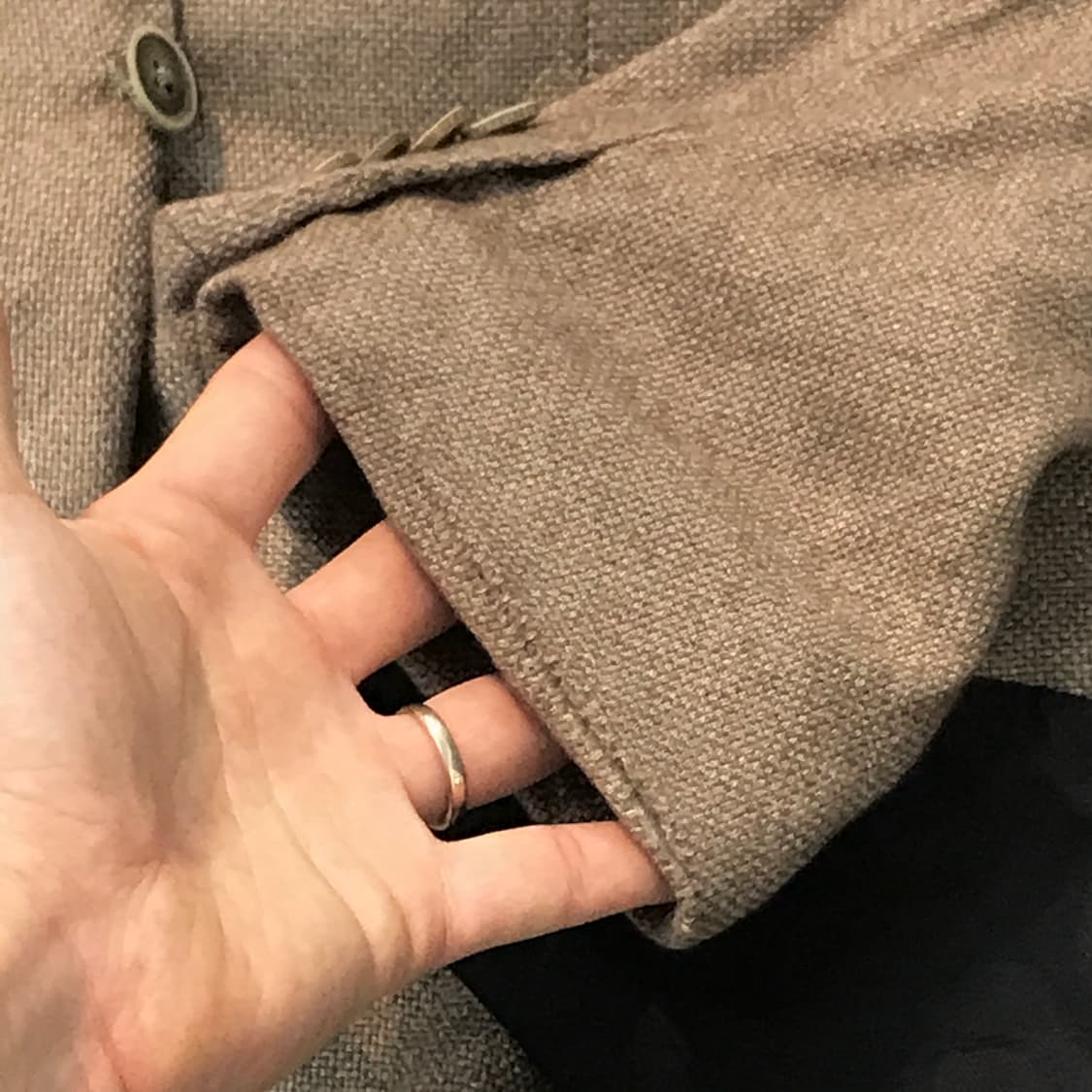 ITALY 에르메네질도 제냐 캐시미어 실크 혼방 자켓 남성 105 상품이미지9