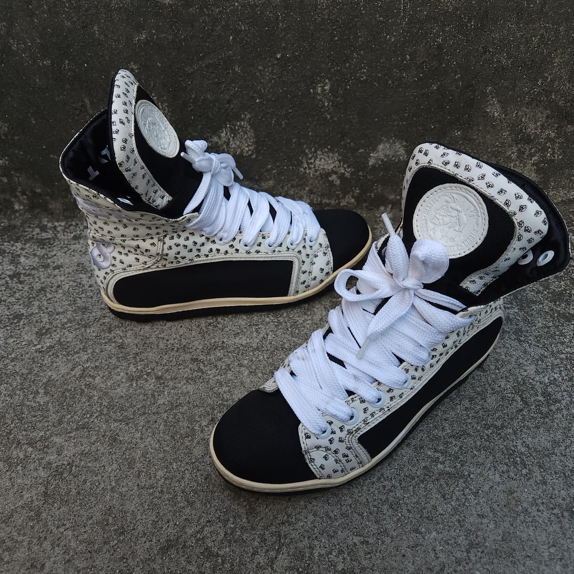 [250] Diesel Vintage 하이탑 스니커츠 남녀 상품이미지4