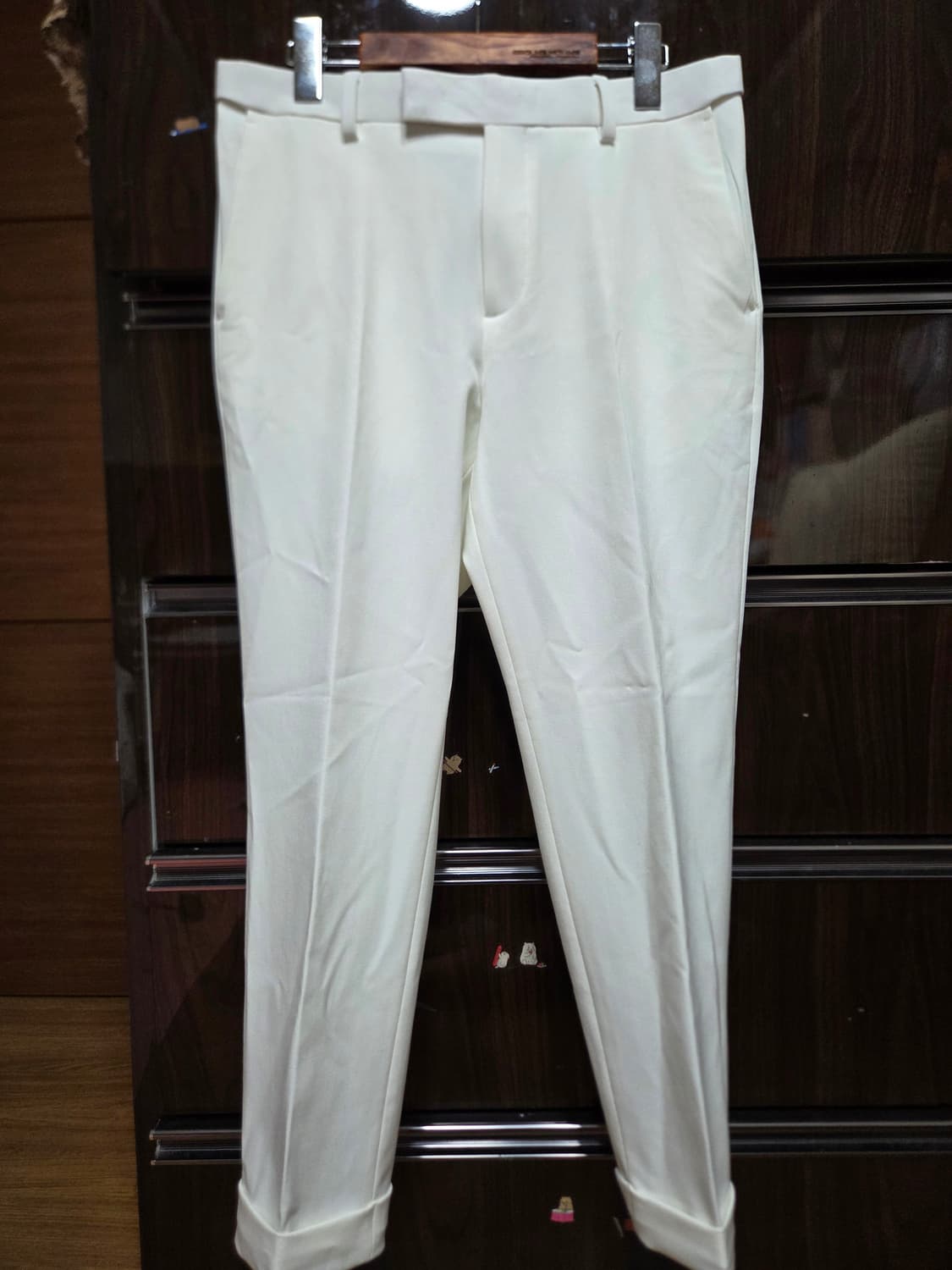 무신사 스탠다드 테이퍼드 크롭 화이트 31 상품이미지2