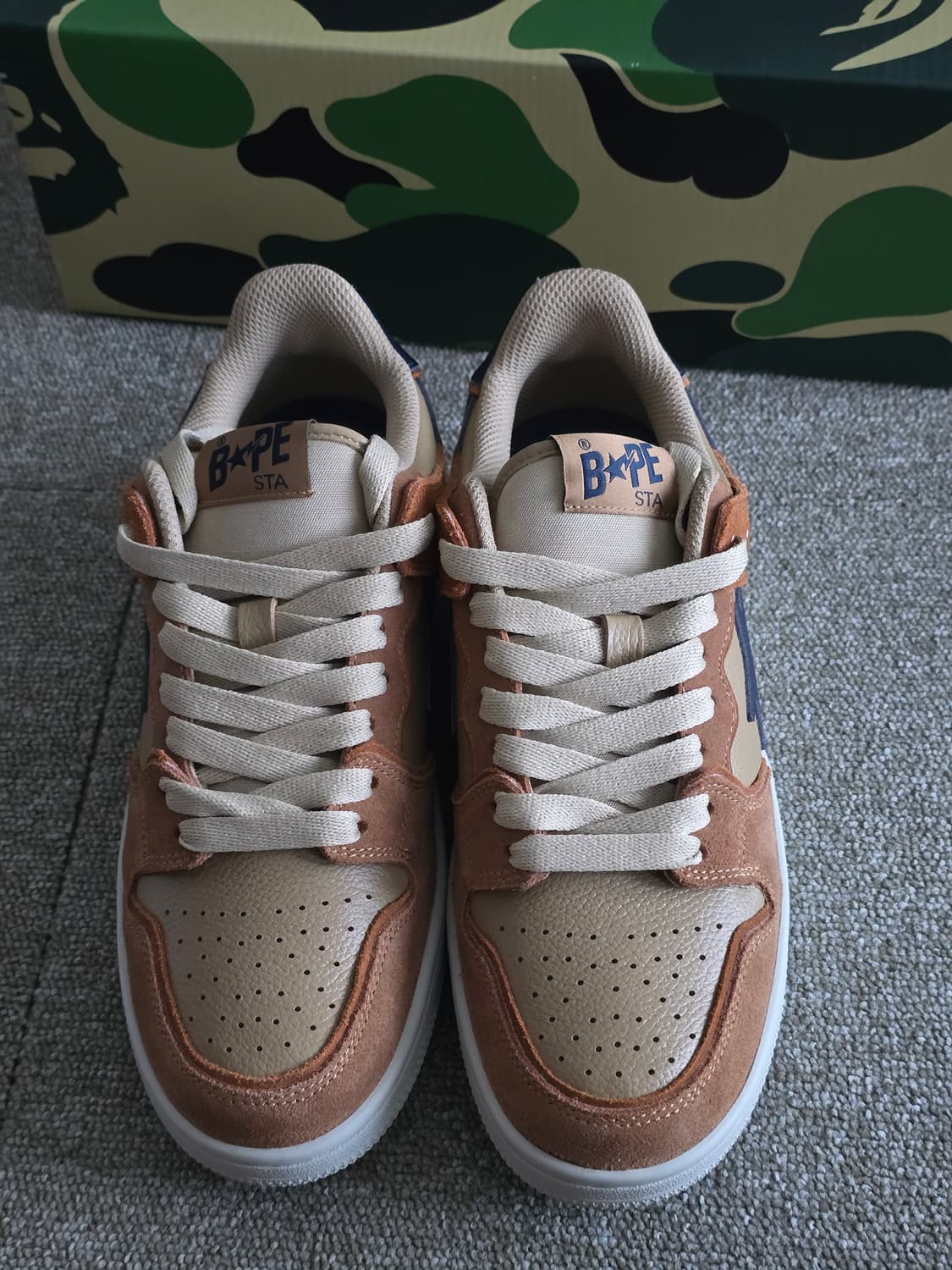베이프 스니커즈 BAPE SK8 STA #4 8.5(265mm) 새제품
 상품이미지4