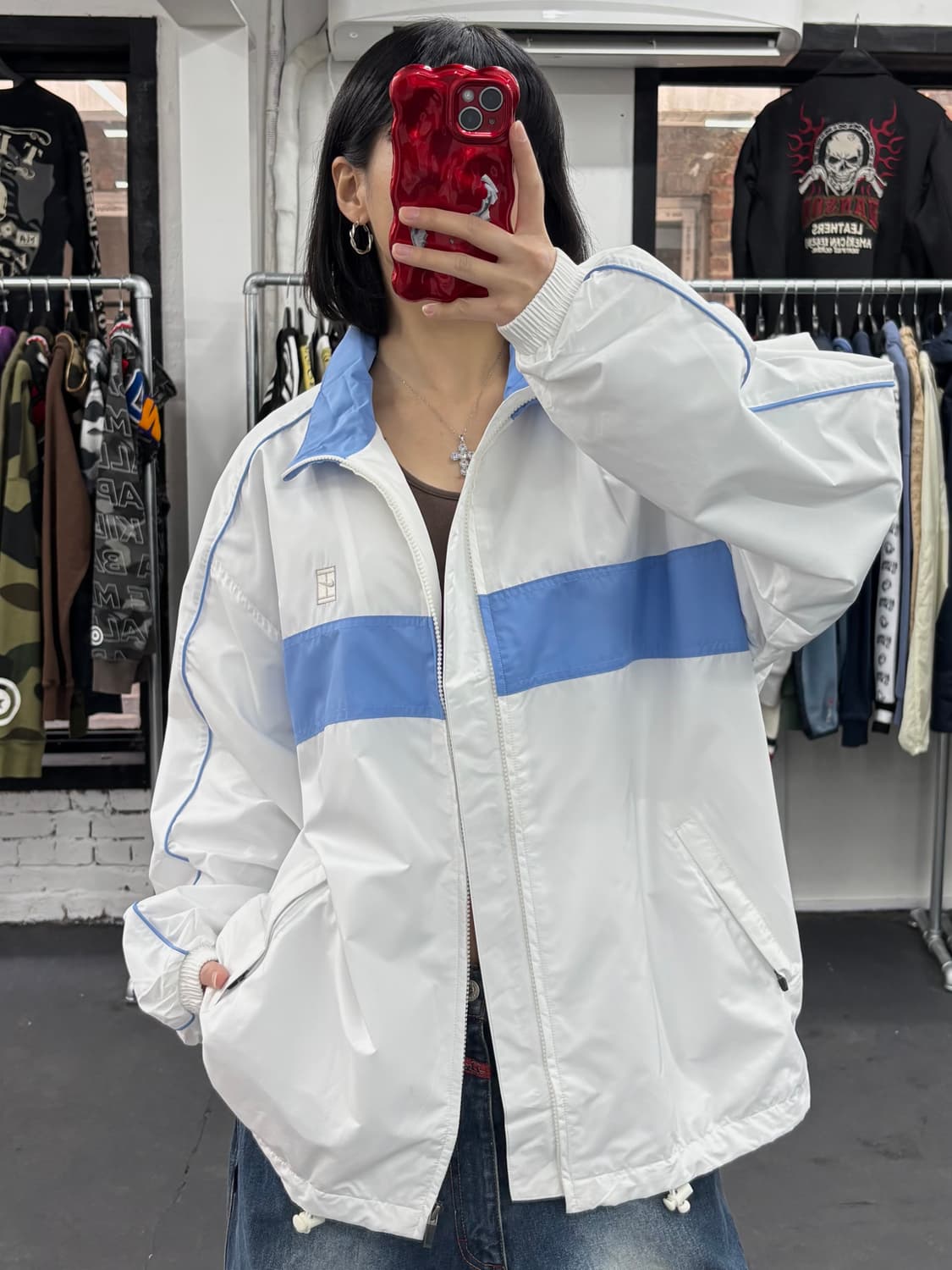 나이키 올드스쿨 바람막이 상품이미지2