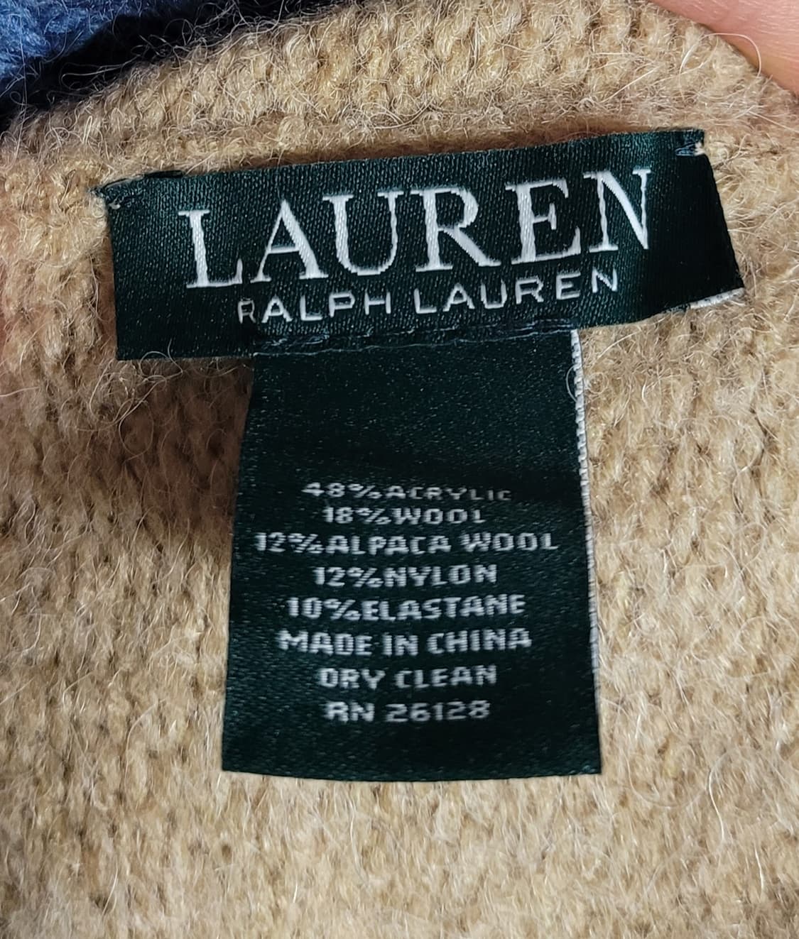 로렌 폴로 랄프로렌 모직 베레모(울.알파카 혼방) 상품이미지3