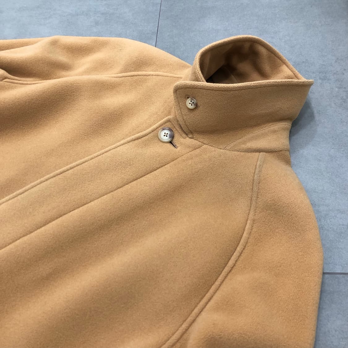 폴로 랄프로렌 이태리 울100 로브 발마칸 카멜 롱코트 상품이미지2