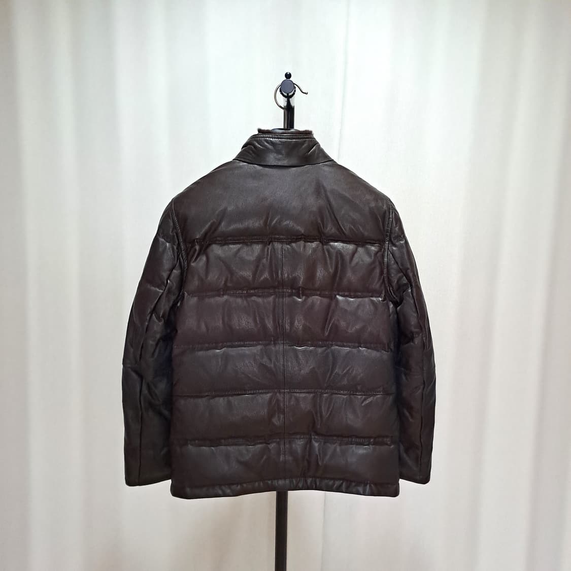 (새제품 택포) 오야니 램스킨 구스다운 패딩 95 B641 상품이미지5