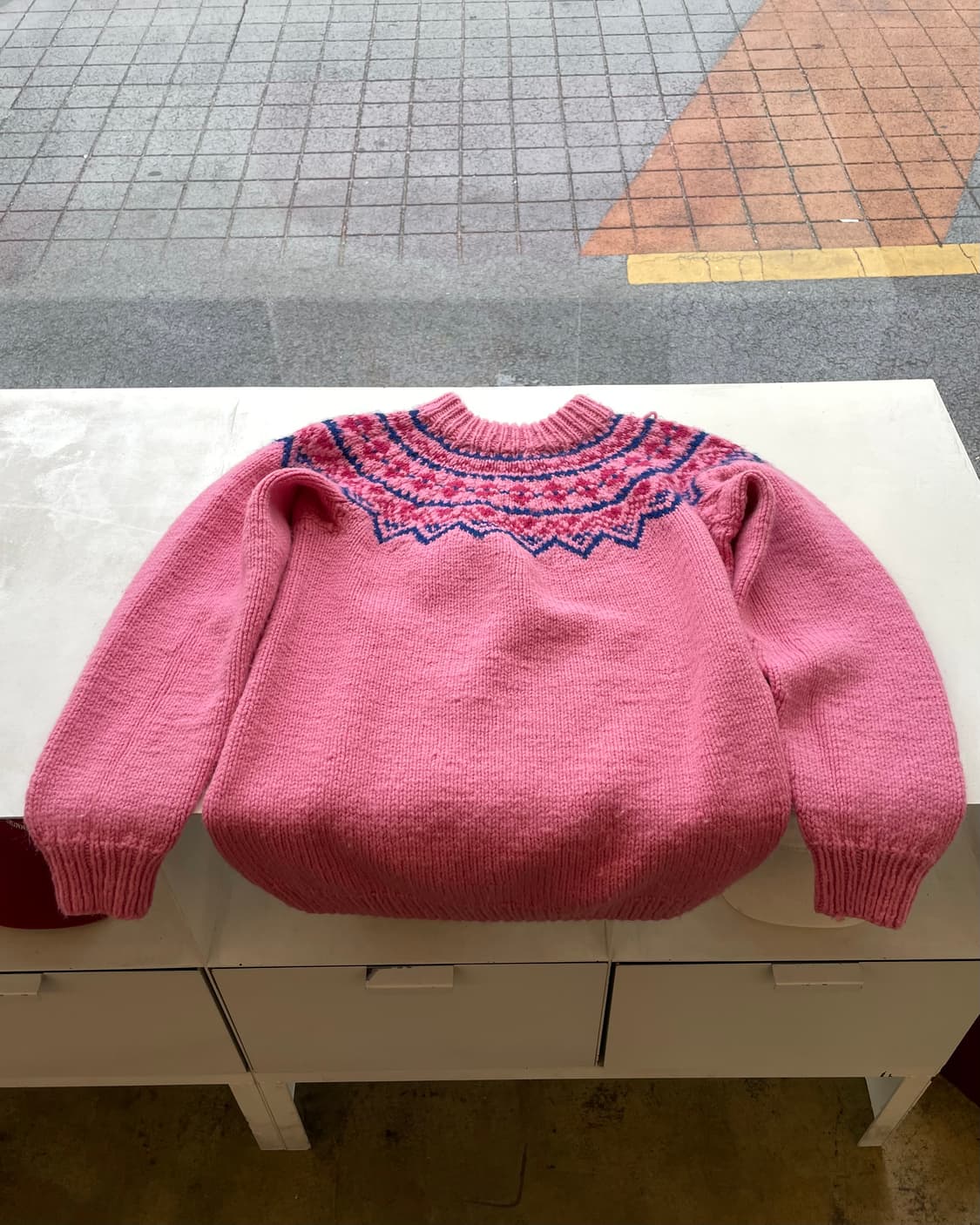 Vintage Hand made Wool Sweater 💕 상품이미지4