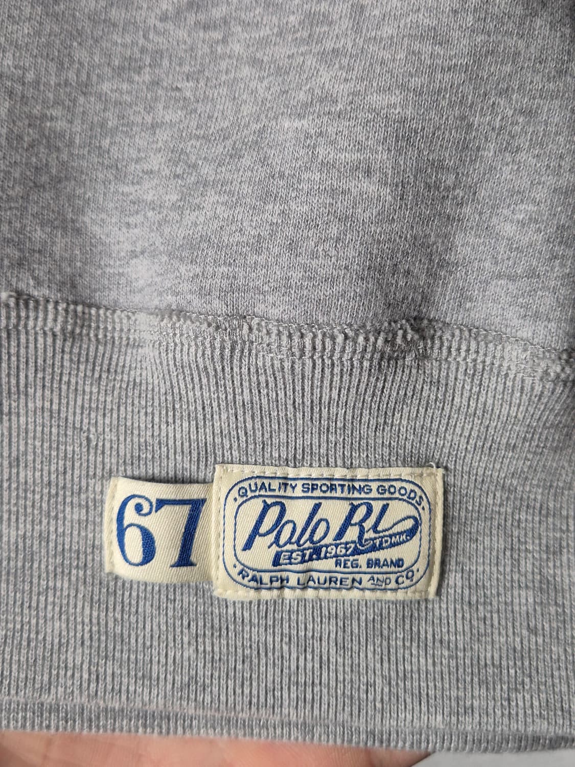 폴로 기모 맨투맨 XL 상품이미지6