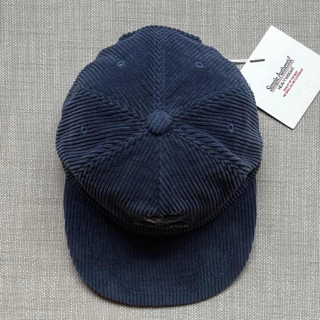 [새제품] Simple Authentic 덕 헌팅 클럽 코듀로이 캡 상품이미지3
