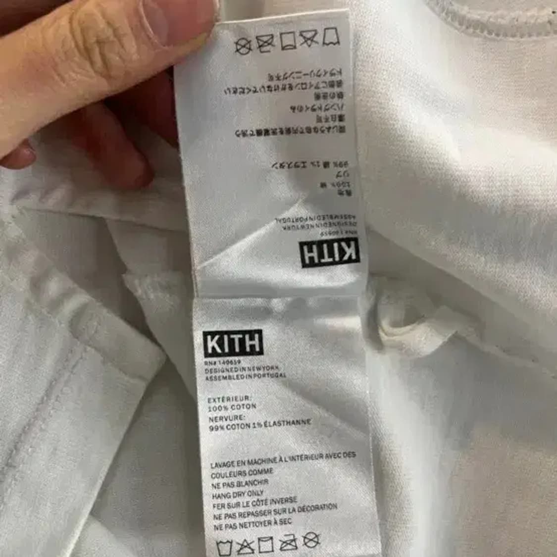 Kith 흰색 반팔 티셔츠 L 상품이미지8