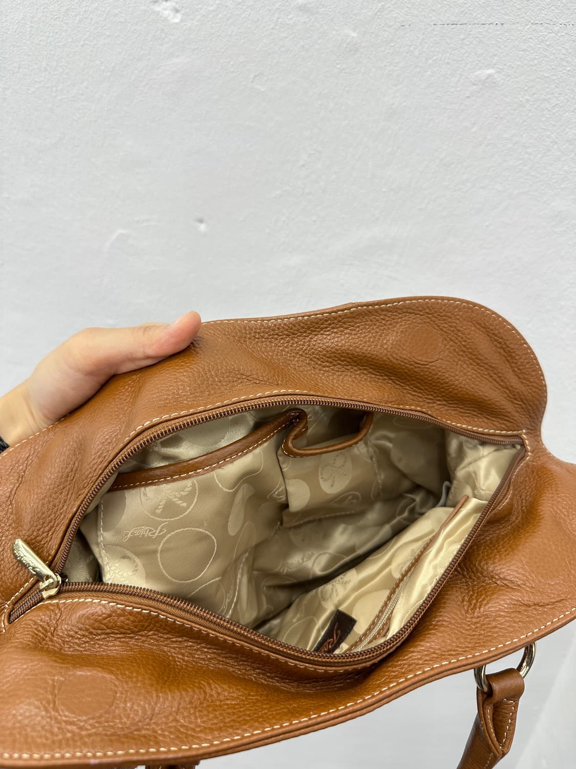 Rhizfiza vintage brown leather bag 상품이미지8
