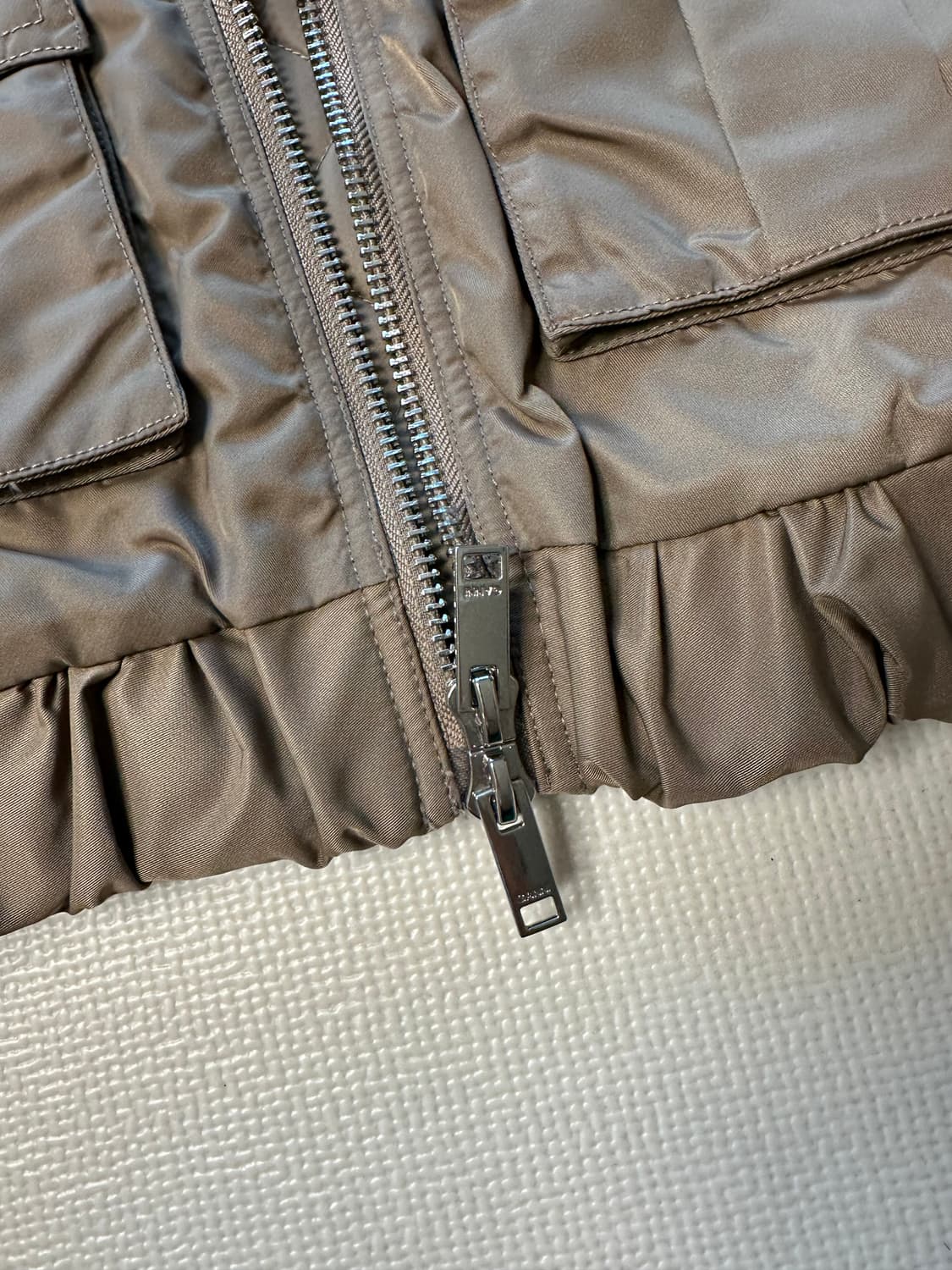 Ganni 크롭 MA1 항공점퍼 34사이즈 상품이미지6