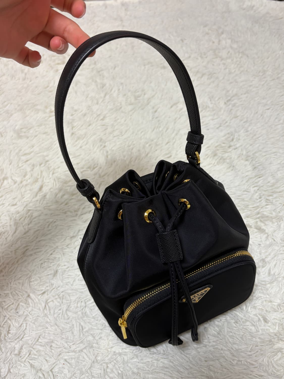 프라다 나일론 복조리 백 상품이미지2