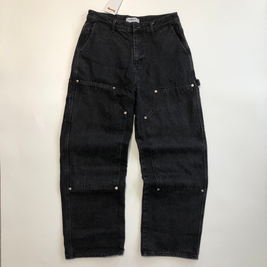 빈티지 더블니 팬츠 상품이미지1