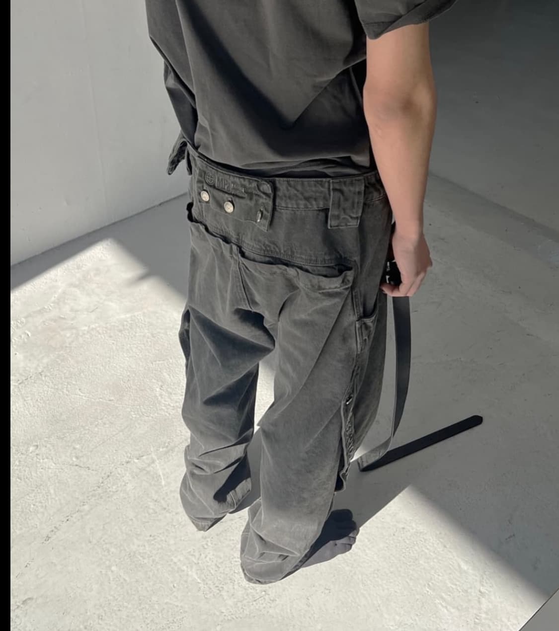 PLASTICPRODUCT MPa SINGLE WAIST 데님 바지 s 상품이미지2