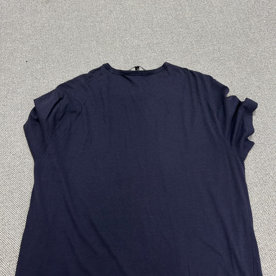 구찌 네이비 닻 크랙로고 반팔(S) 상품이미지6