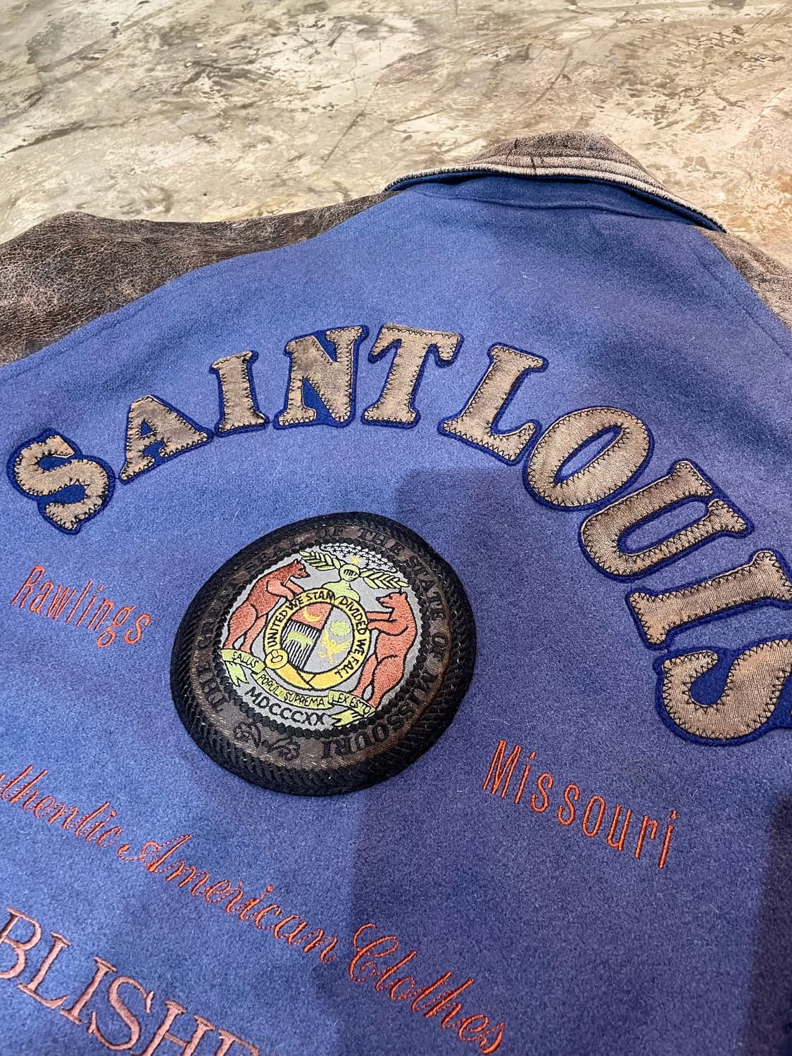 Rawlings Saint Louis leather varsity jac 상품이미지8