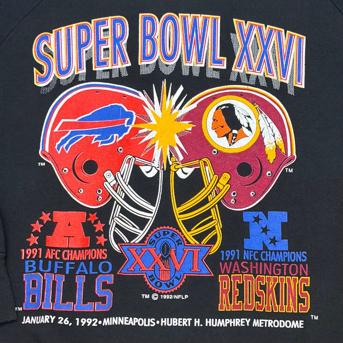 90s Made in USA 미국 빈티지 NFL 슈퍼볼  맨투맨 상품이미지4