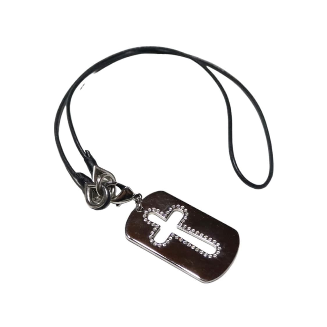 돌체앤가바나 실버 큐빅 도그택 상품이미지1