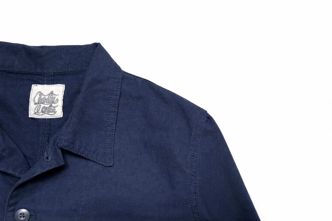 JPN 일본 빈티지 워크웨어 아메카지 네이비 초어자켓 커버올 워크자켓 M 상품이미지5