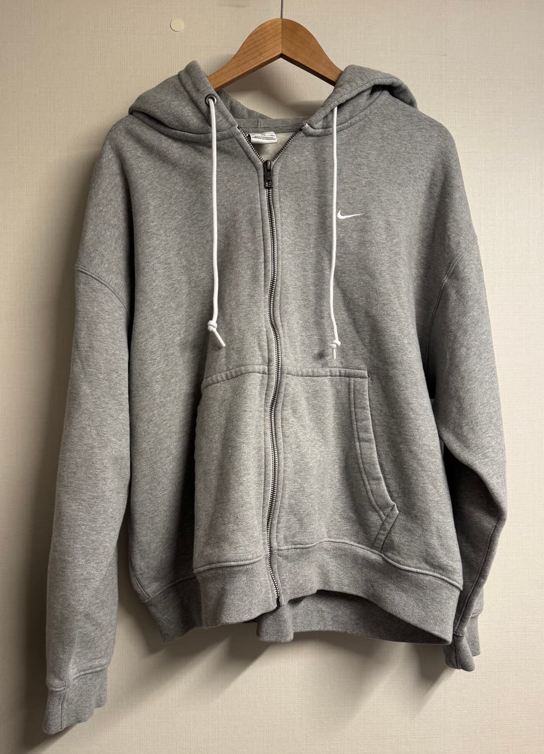 나이키NRG 솔로스우시 후드집업 그레이 2XL 상품이미지1
