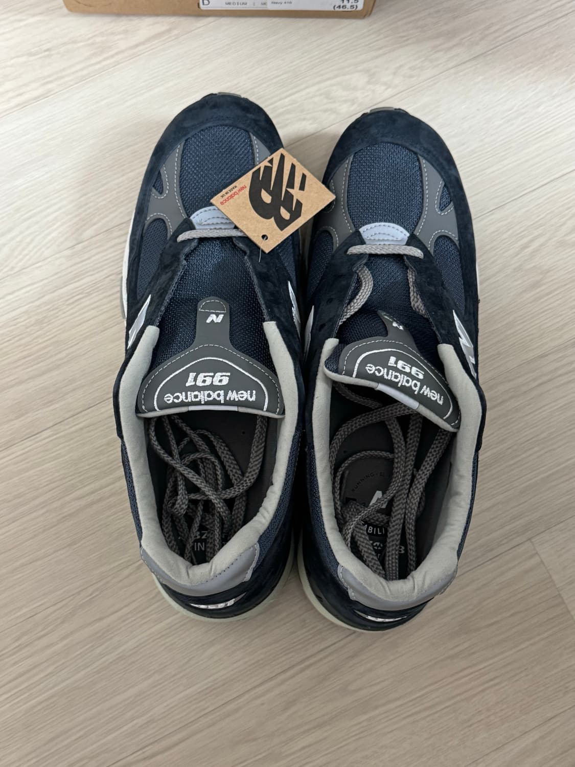 (새상품) 뉴발란스 991 네이비 300 상품이미지1