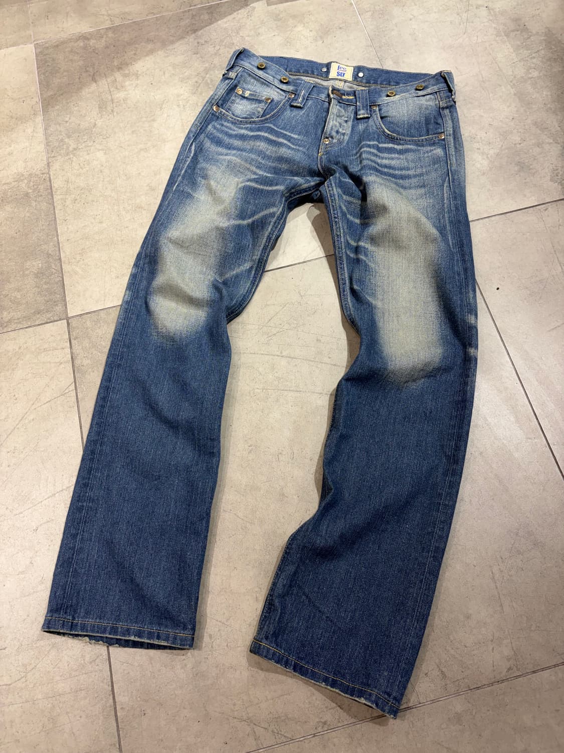 Lee X SLY 펑크 데님팬츠 상품이미지5