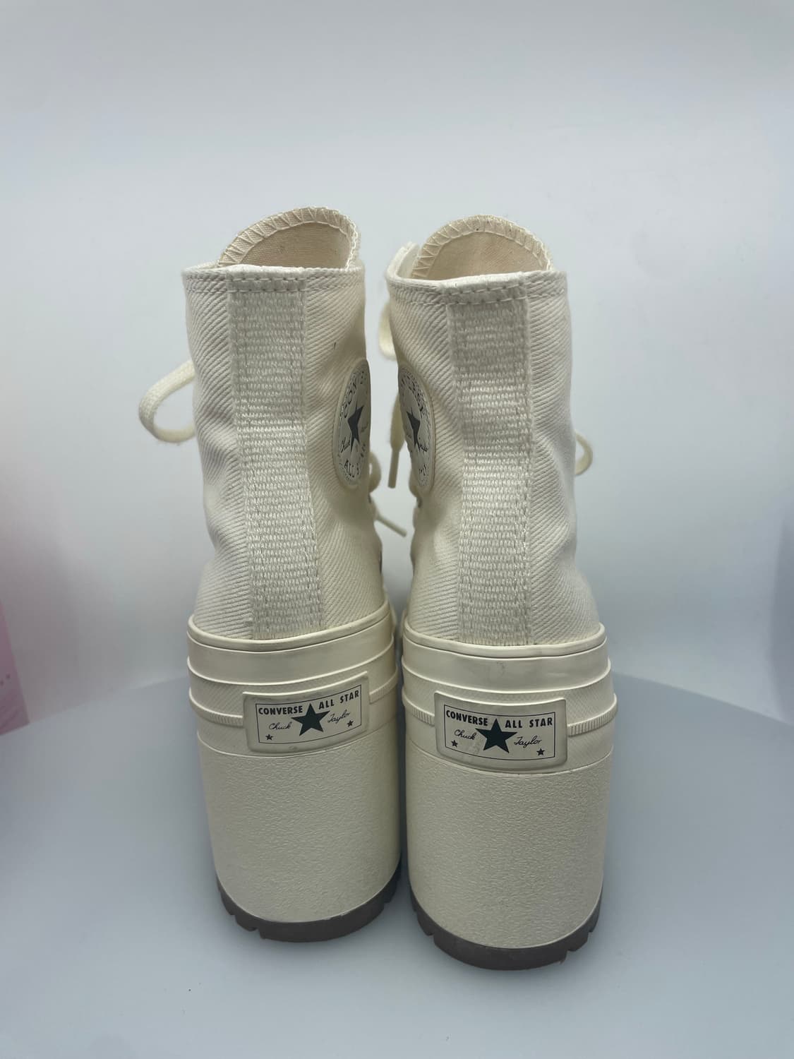 컨버스 converse 디 럭스 힐 에그렛(화이트) 220 스니커즈 상품이미지4