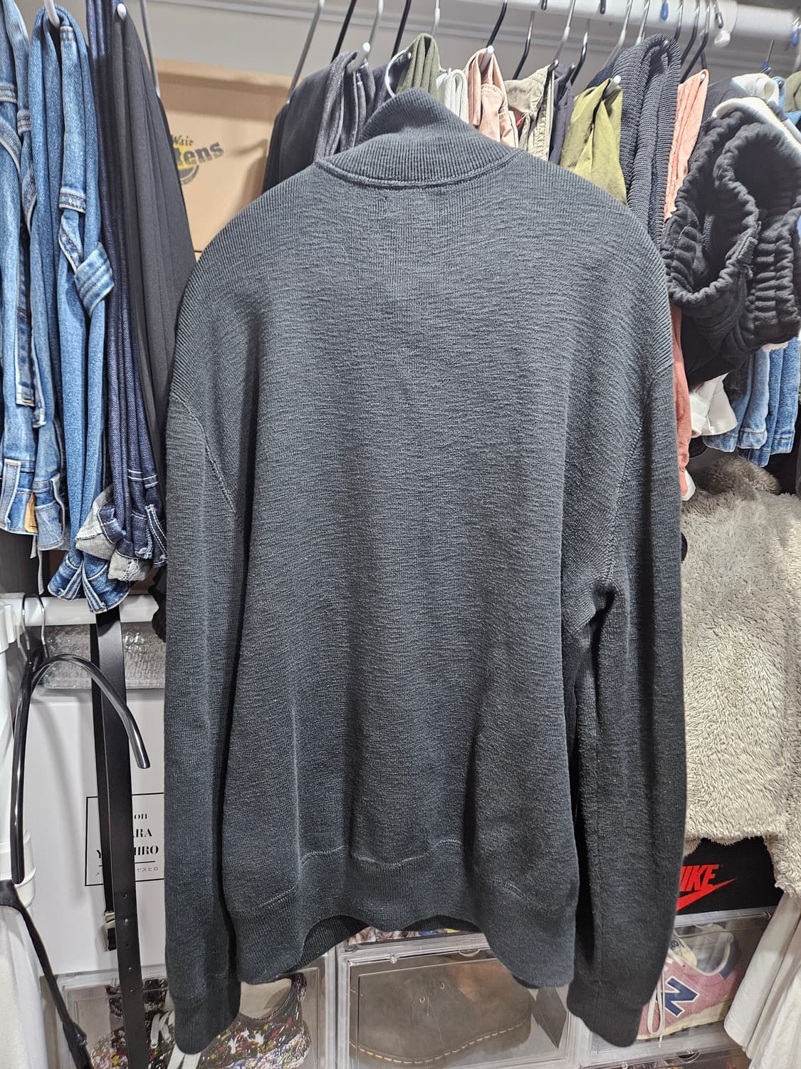 폴로랄프로렌 레터링 하프집업 블랙 XXL 상품이미지2