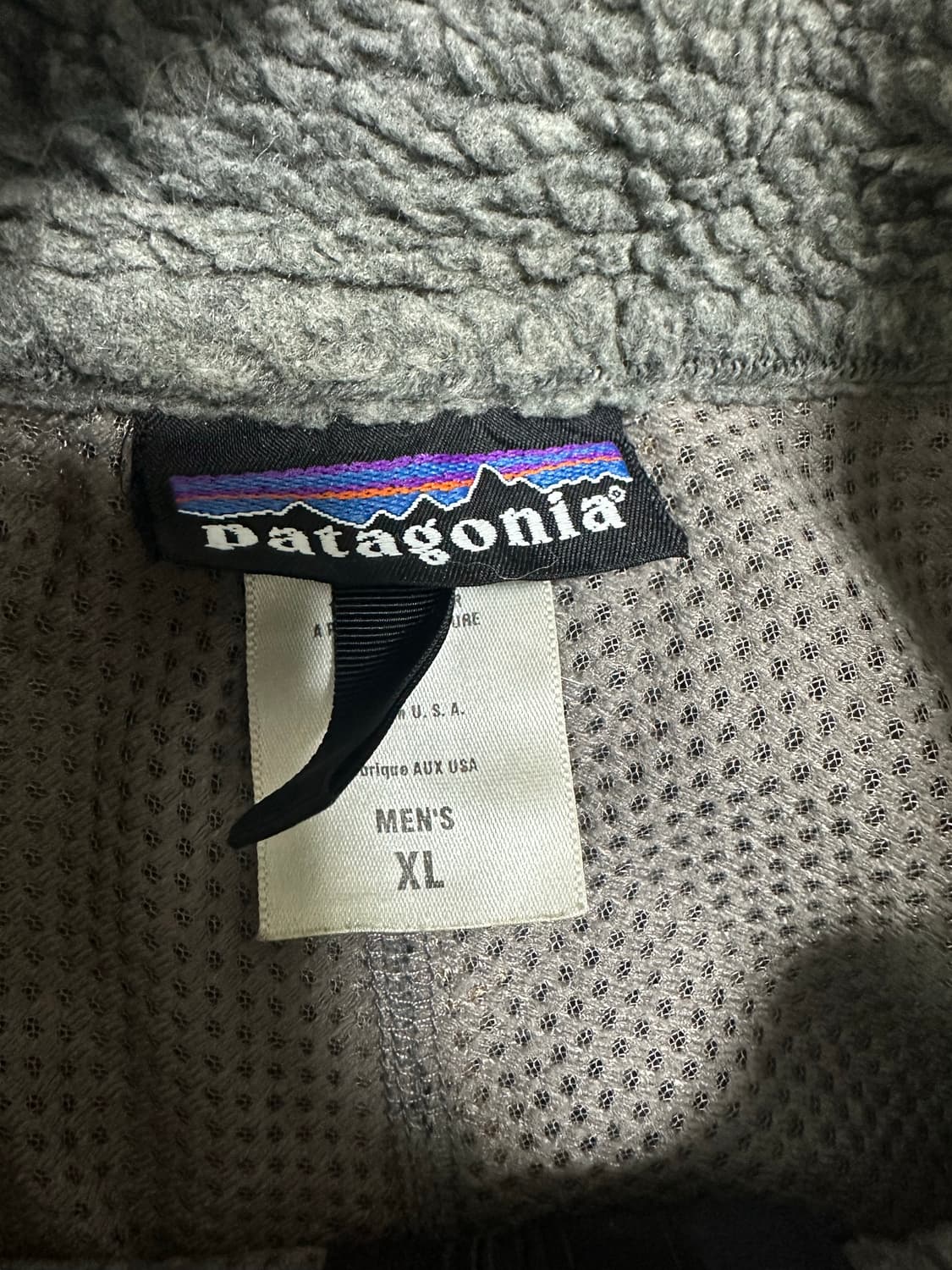 (L)00s 파타고니아 빈티지 딥파일 레트로 챠콜 상품이미지3