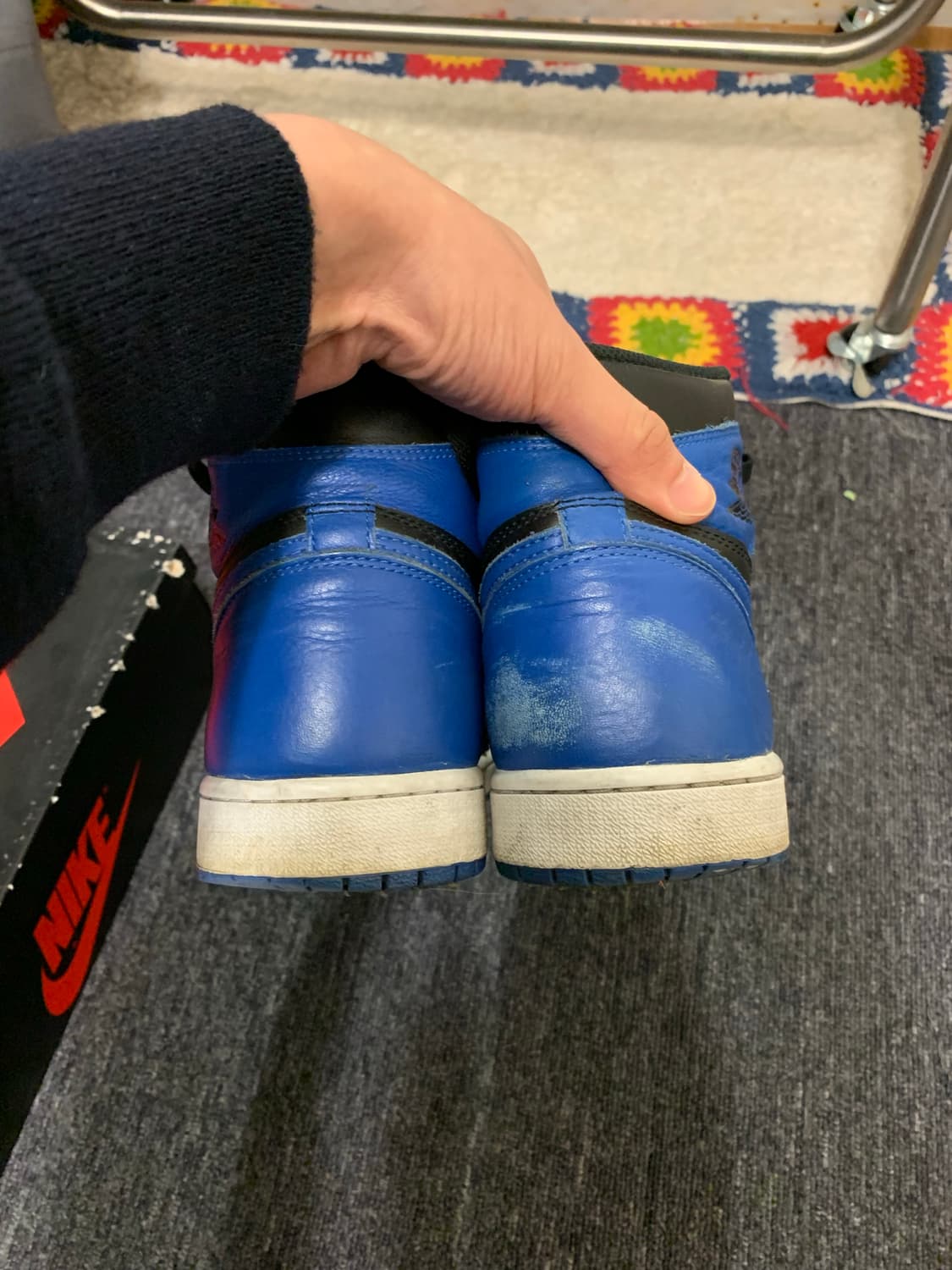 조던1 og 로얄블루 275 상품이미지5