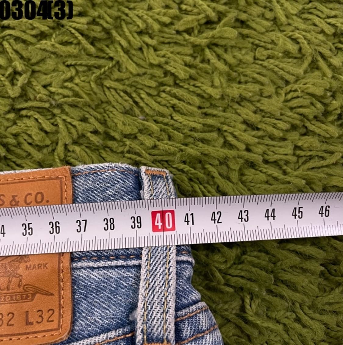 리바이스 562 청바지 데님 팬츠 상품이미지6