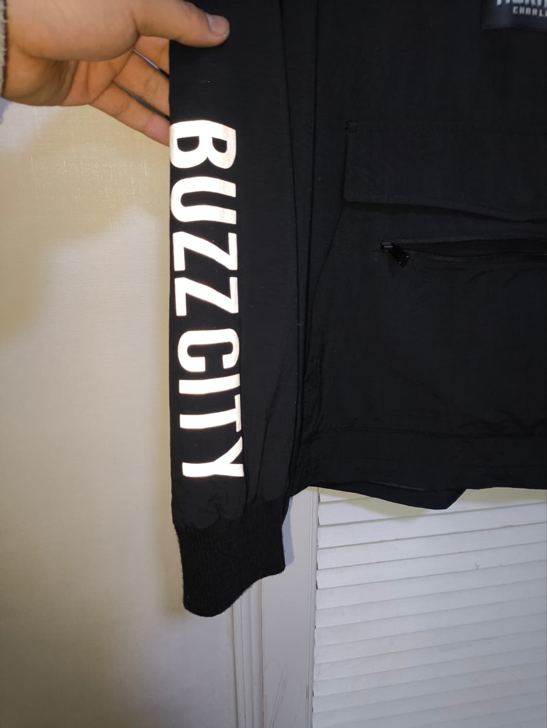 XL NBA 샬럿호네츠 리플렉티브 아노락 후드 상품이미지3