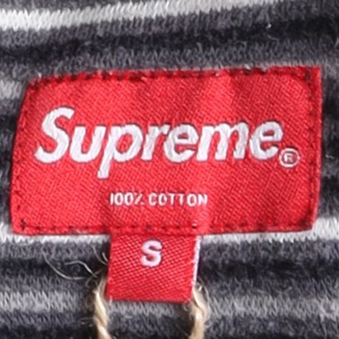 슈프림 Supreme Logo Stripe Long Sleeve  상품이미지7