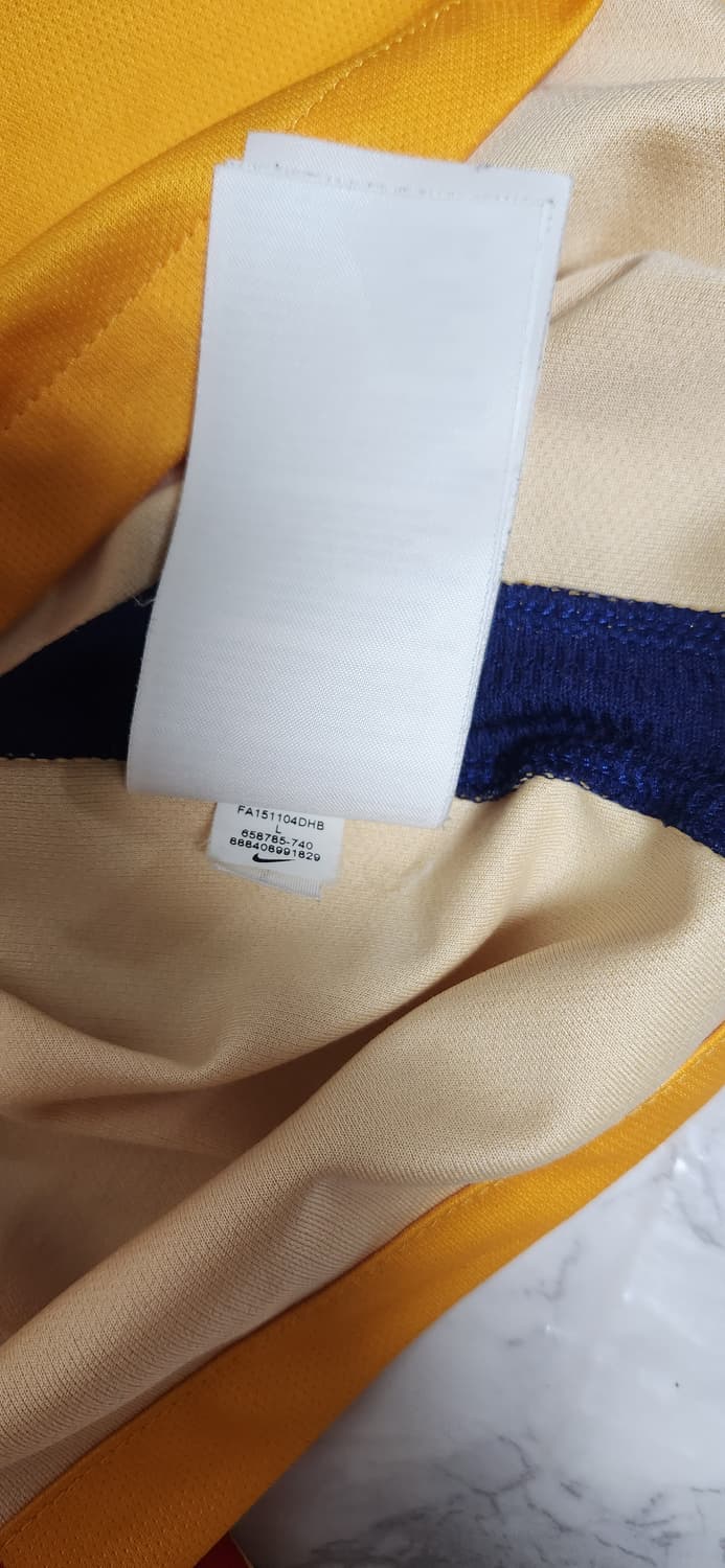 15-16 바르셀로나 어웨이 나이키 유니폼 반팔 상품이미지7