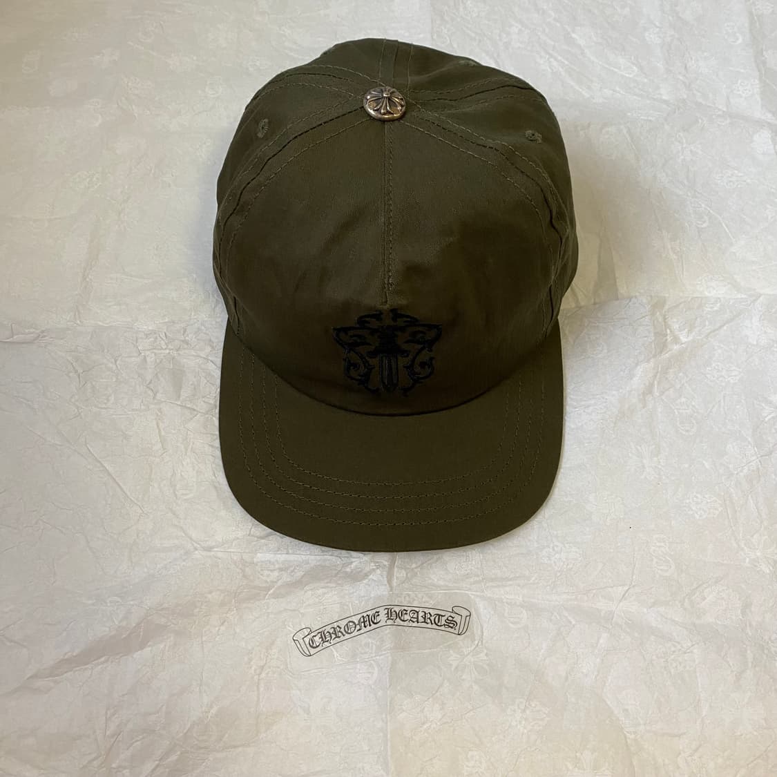 [Free] 크롬하츠 앰브로이드 대거 캡 카키 상품이미지2