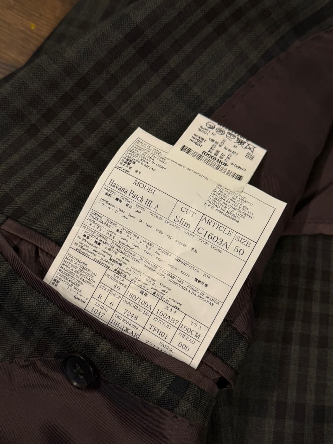 수트서플라이 테일러드 자켓 남성100 상품이미지9