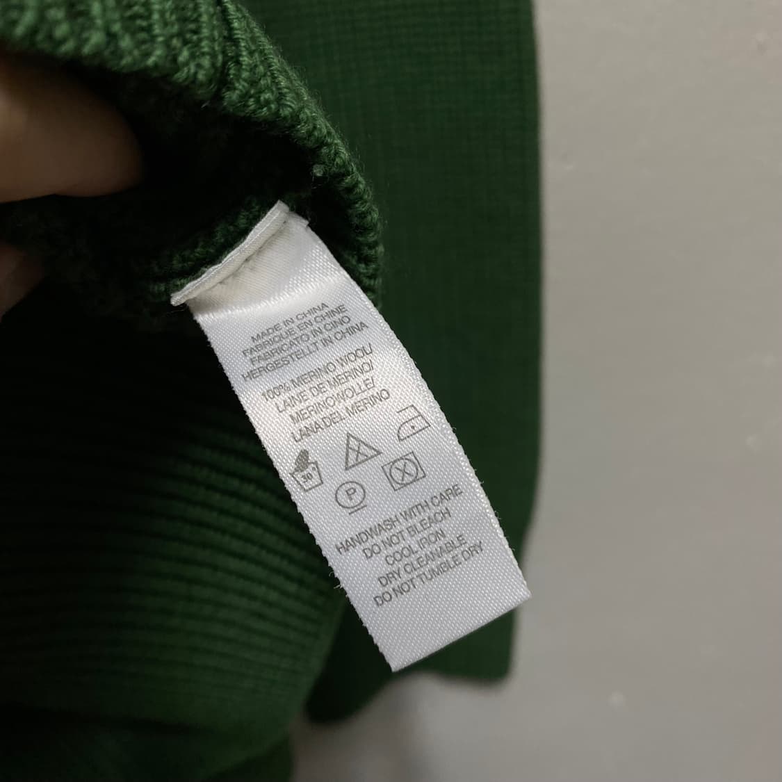 폴스미스 컬러 니트 집업 상품이미지9