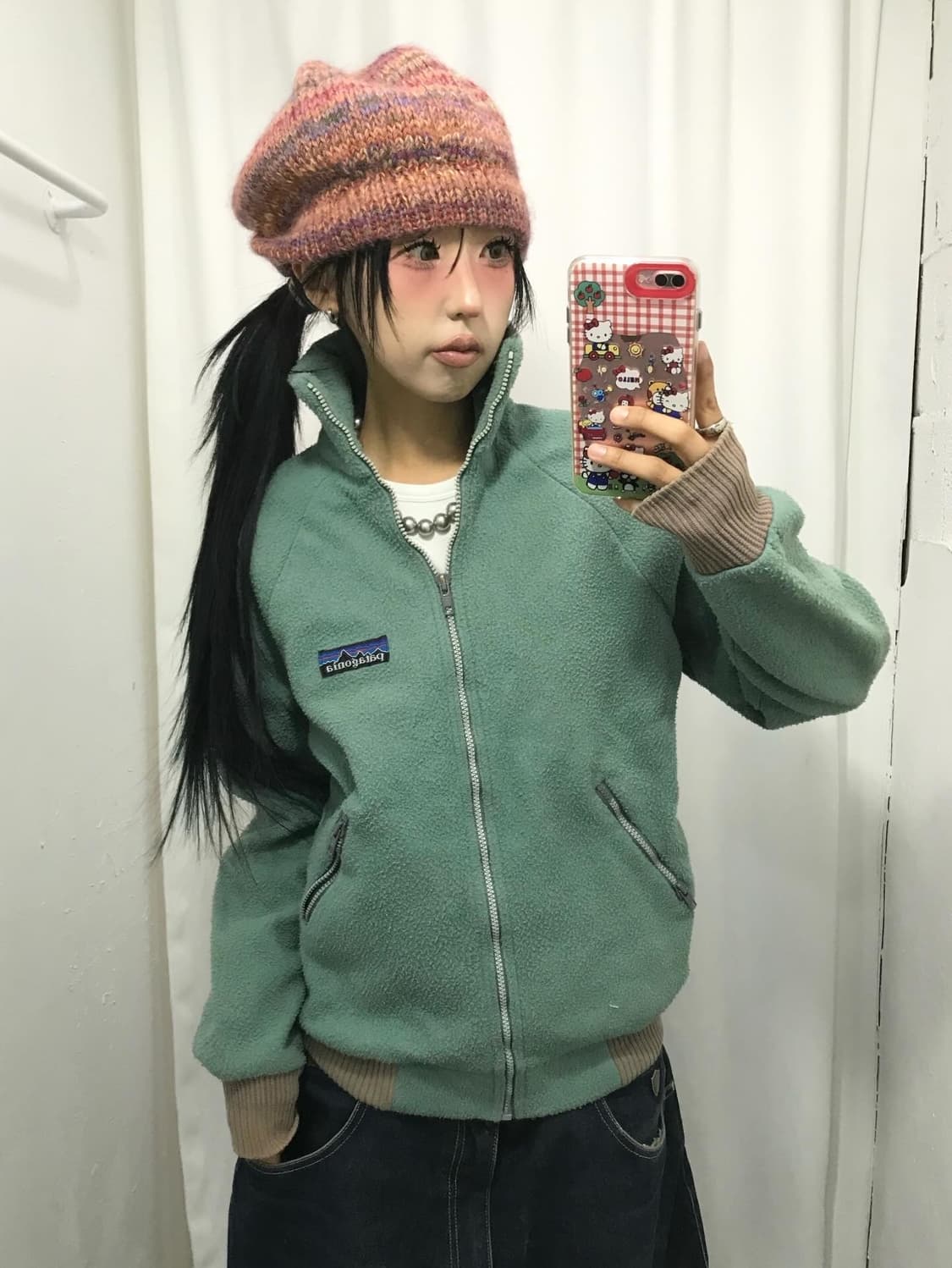 80s Patagonia Bunting Fleece zip-Up ( 상품이미지4