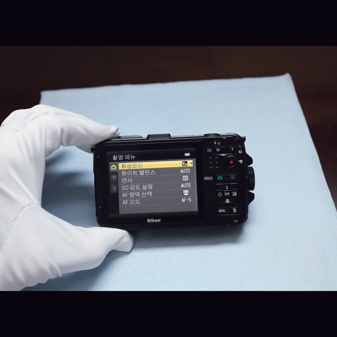 <예약 결제> 니콘 쿨픽스 aw100 블랙 빈티지 디카 상품이미지9
