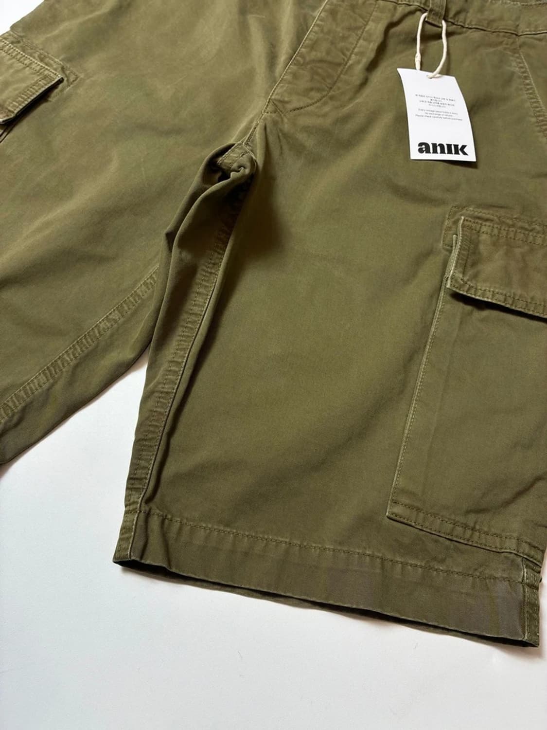 아스페시 ASPESI 17ss 코튼 카고 반바지 PN9075 상품이미지4