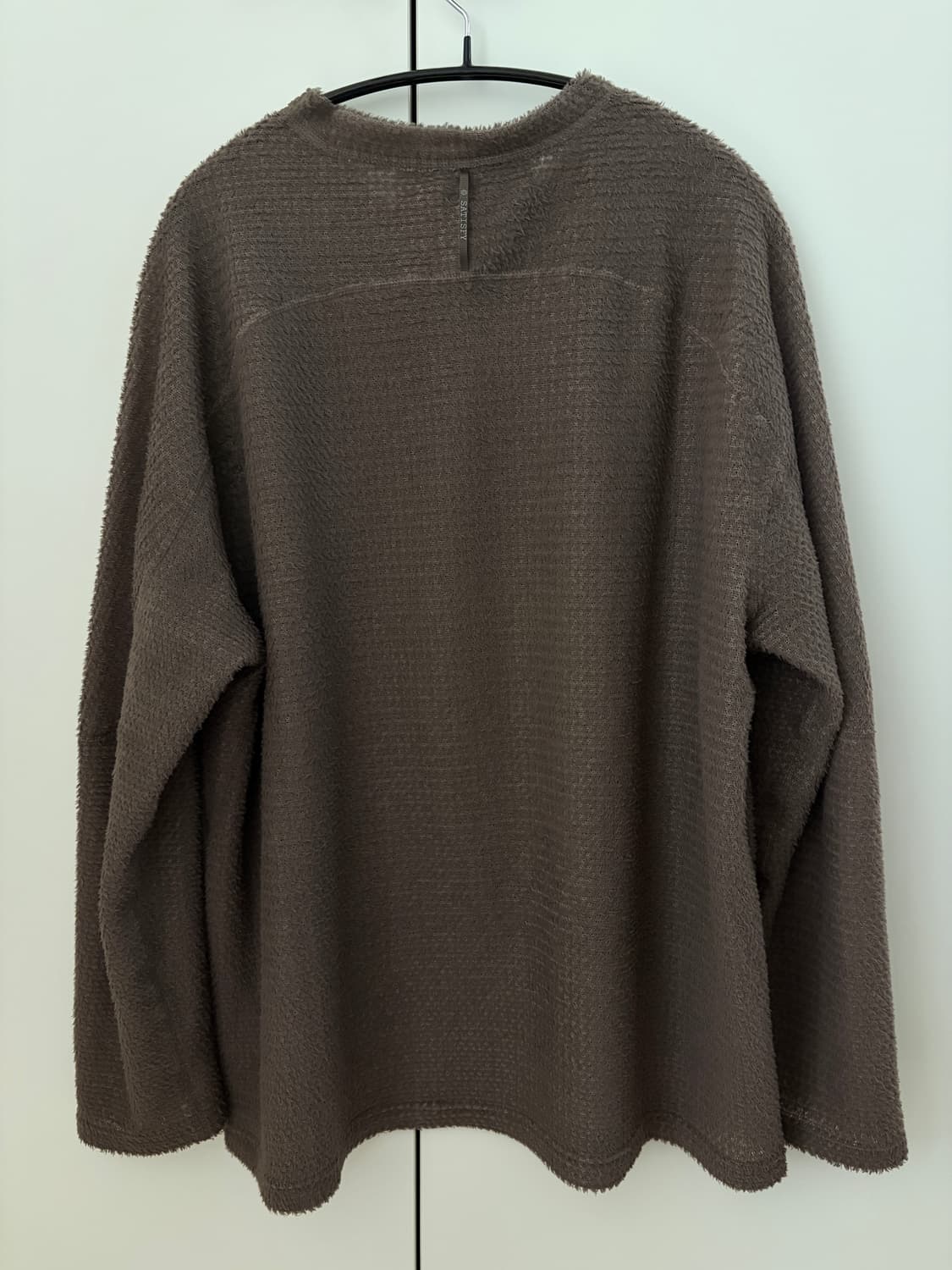 새티스파이 퍼즈 플리스 AD 롱티셔츠 팔콘 L 상품이미지5