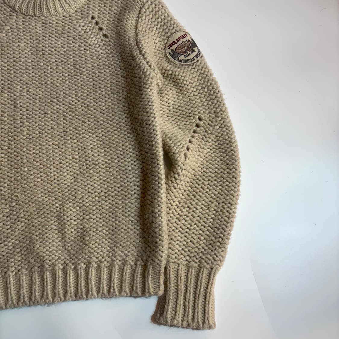 지프 헤비 코튼 니트 스웨터 상품이미지4