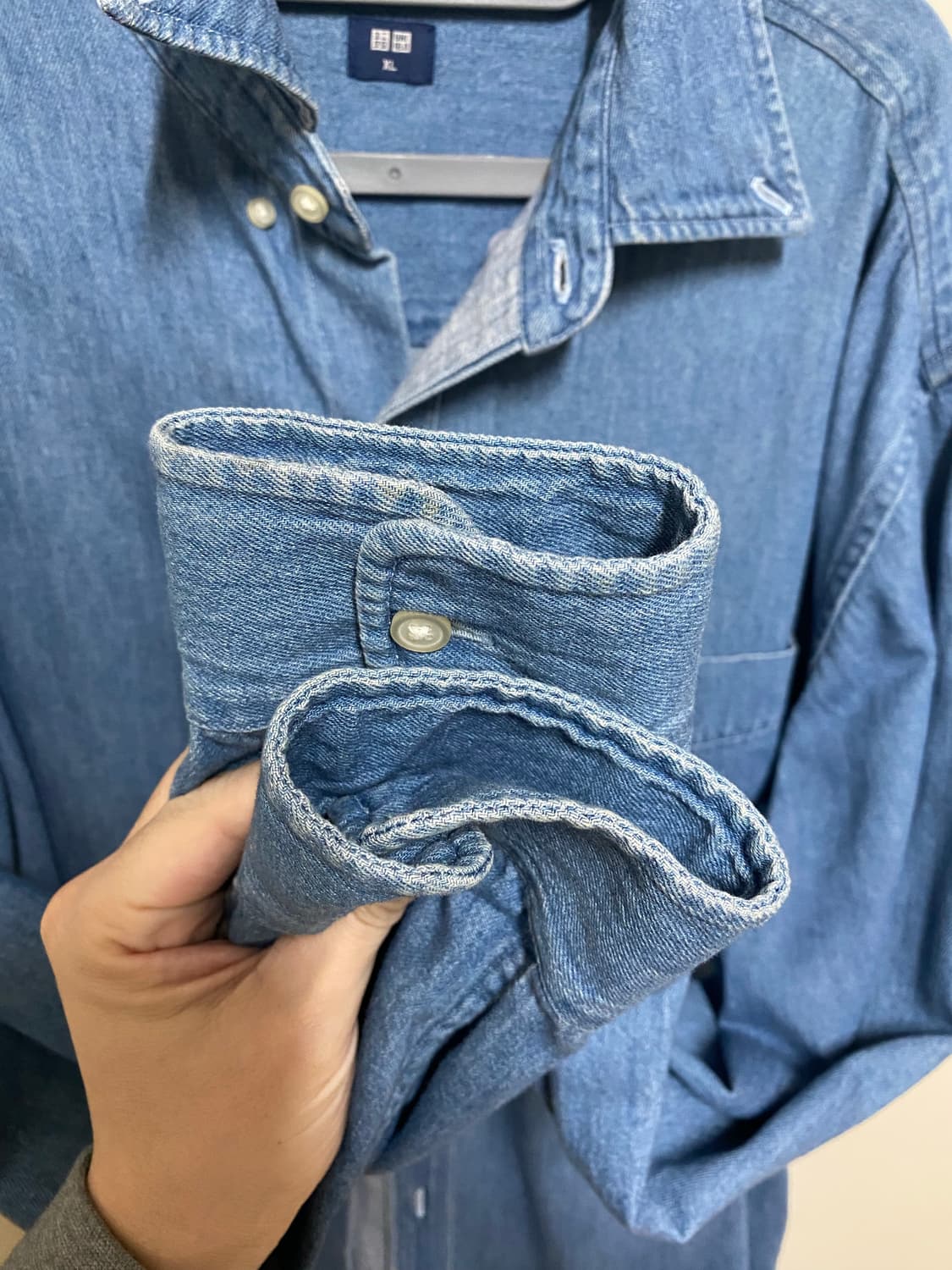 유니클로 데님 셔츠 상품이미지4