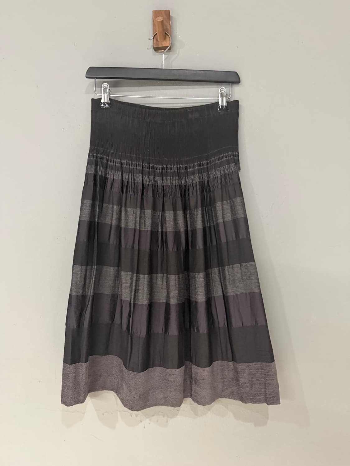 banding line stripe pattern skirt 상품이미지5